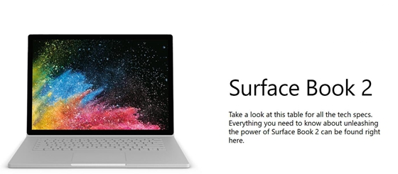 微軟在全球多地開(kāi)賣(mài)128GB硬盤(pán)Surface Book 2